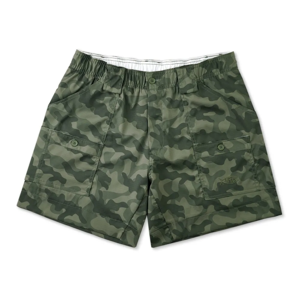 6" Camo Original Fishing Shorts for Men (FINAL SALE)