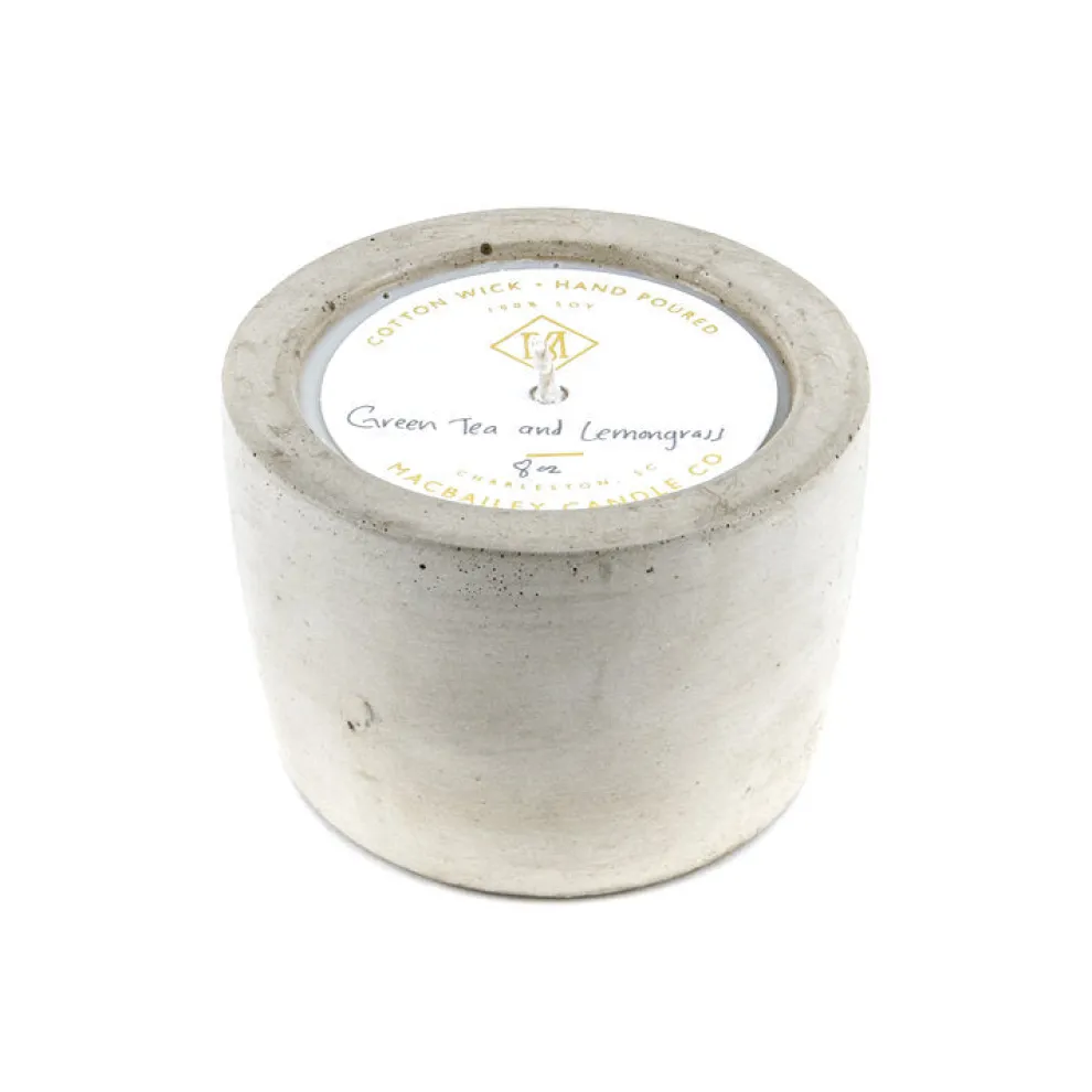 8 oz Concrete Candle - Natural