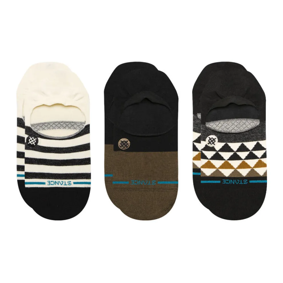 3 Pack No Show Socks for Women