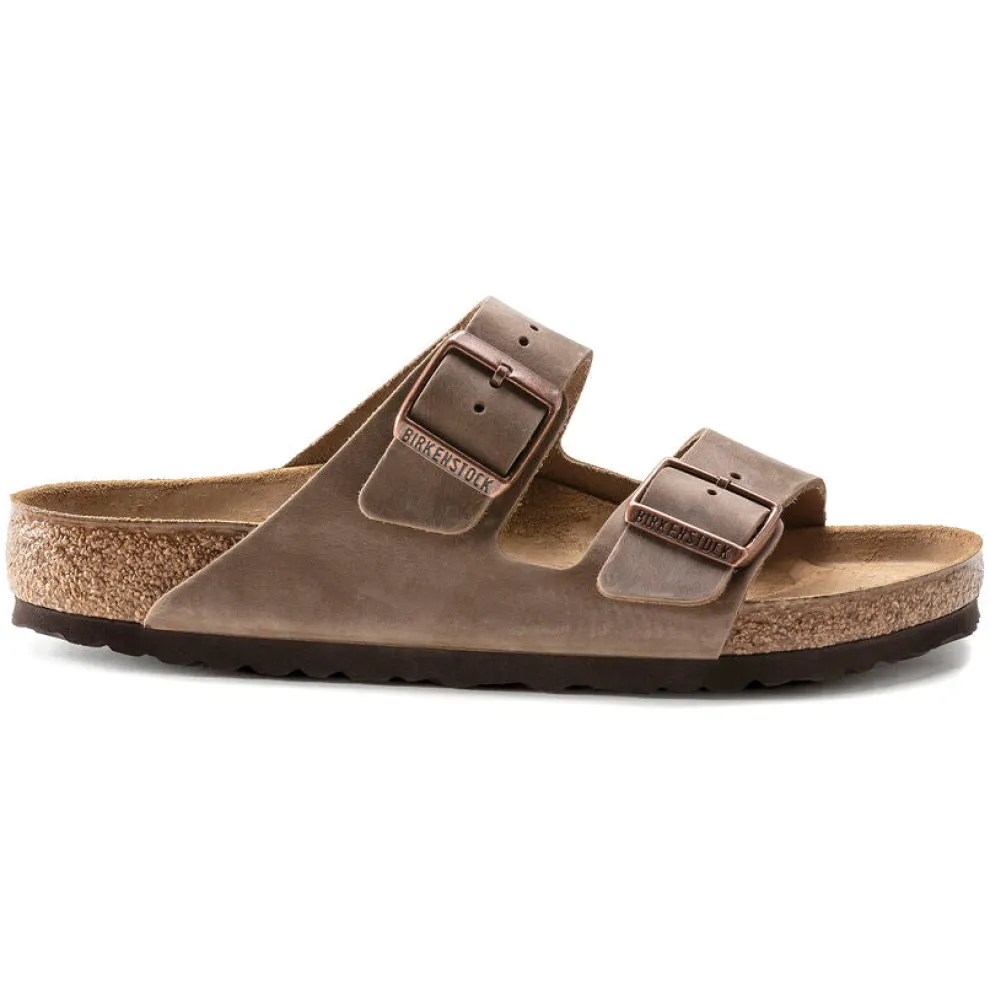 Arizona Oiled Leather Sandals for Women (Medium/Narrow)