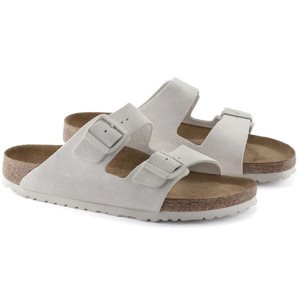 Arizona Soft Footbed Suede Leather Sandals