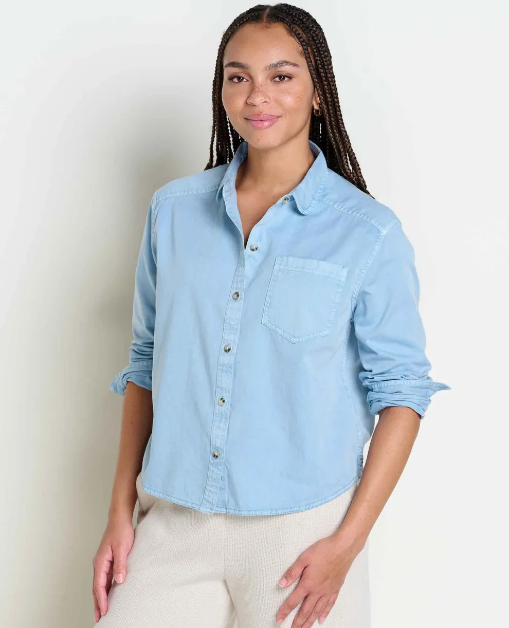 Arroyo Twill Boxy Shirt for Women