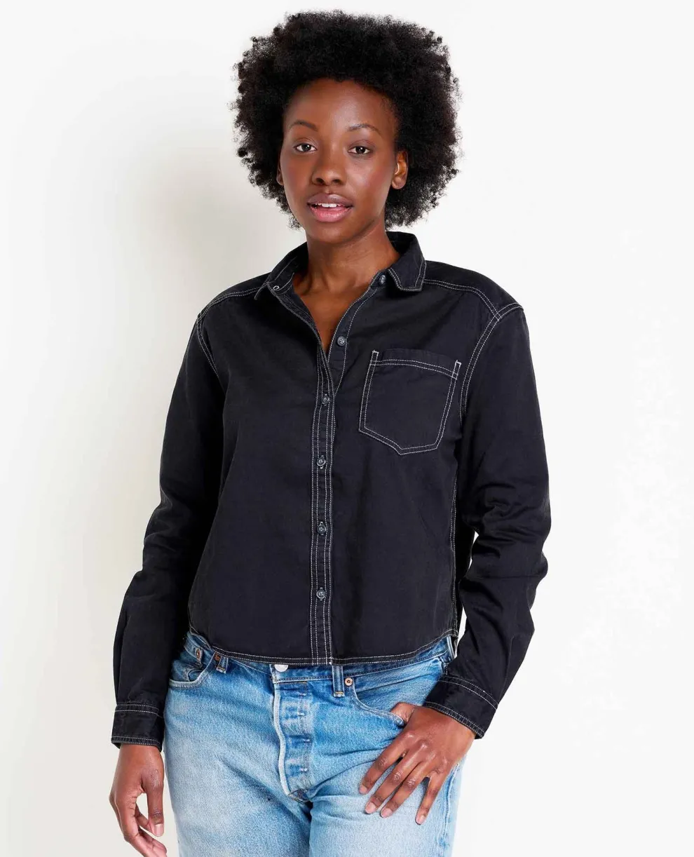 Arroyo Twill Boxy Shirt for Women