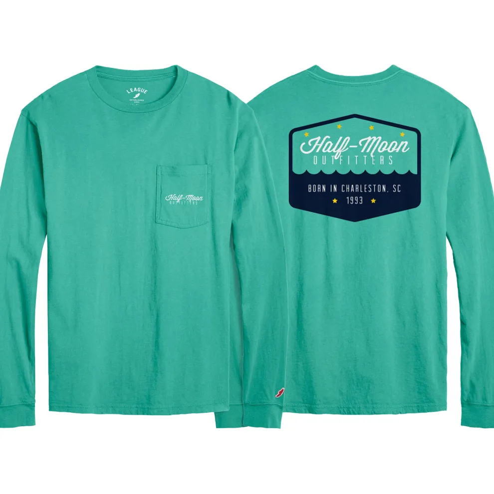 Badge Logo Long Sleeve Pocket T-Shirt