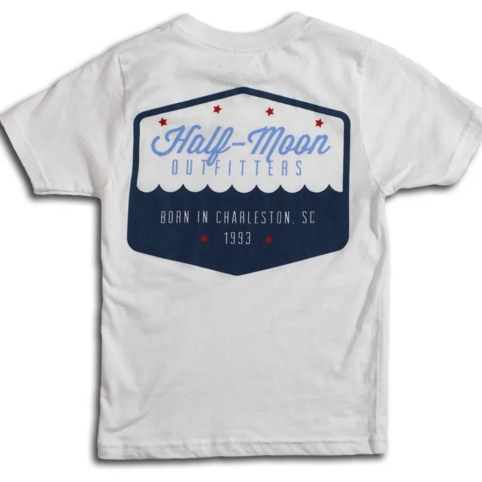 Badge Logo Short Sleeve T-Shirt for Kids