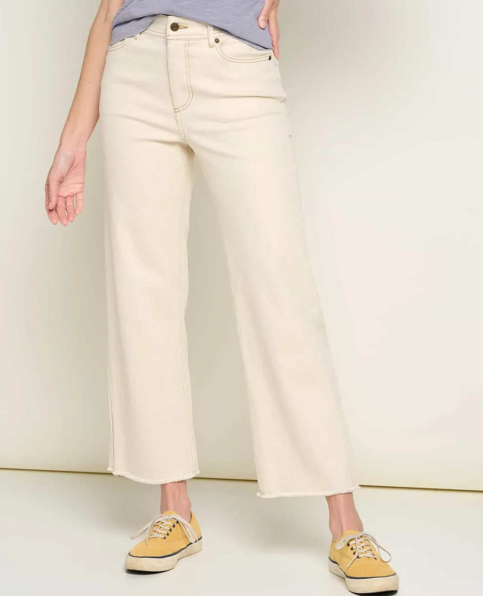 Balsam Seeded Cutoff Pant for Women
