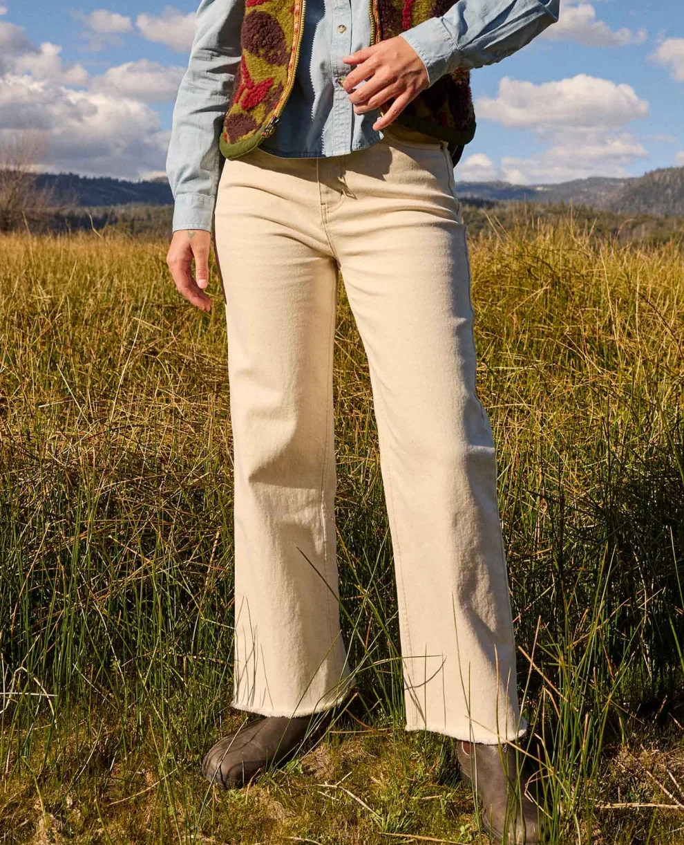 Balsam Seeded Cutoff Pant for Women