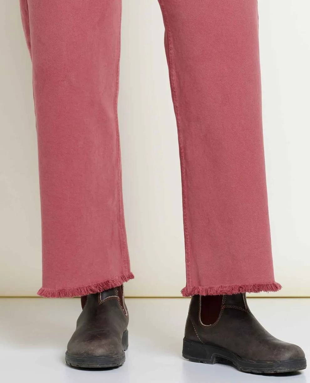 Balsam Seeded Cutoff Pant for Women