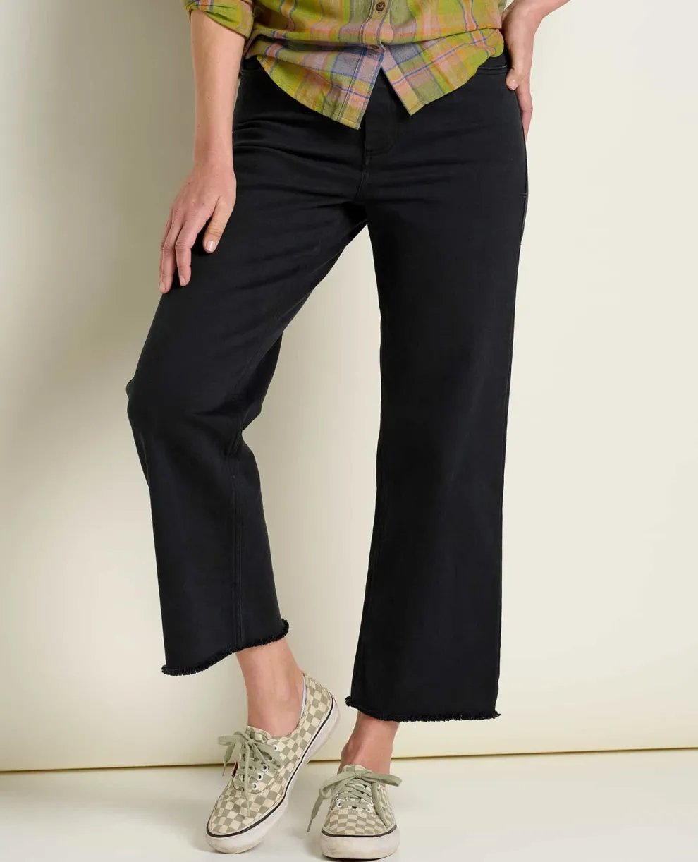 Balsam Seeded Cutoff Pant for Women