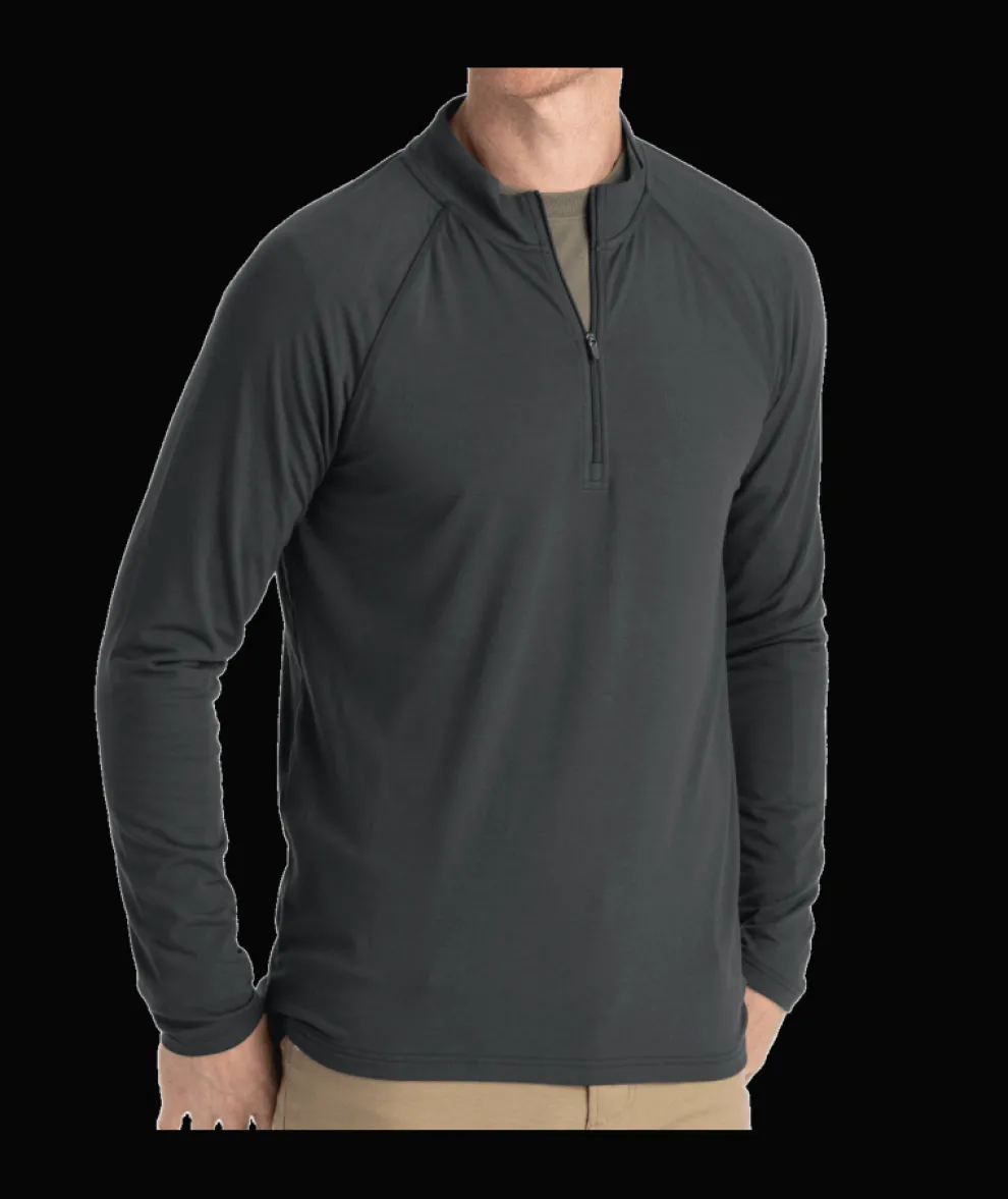 Bamboo Flex Quarter Zip Pullover for Men