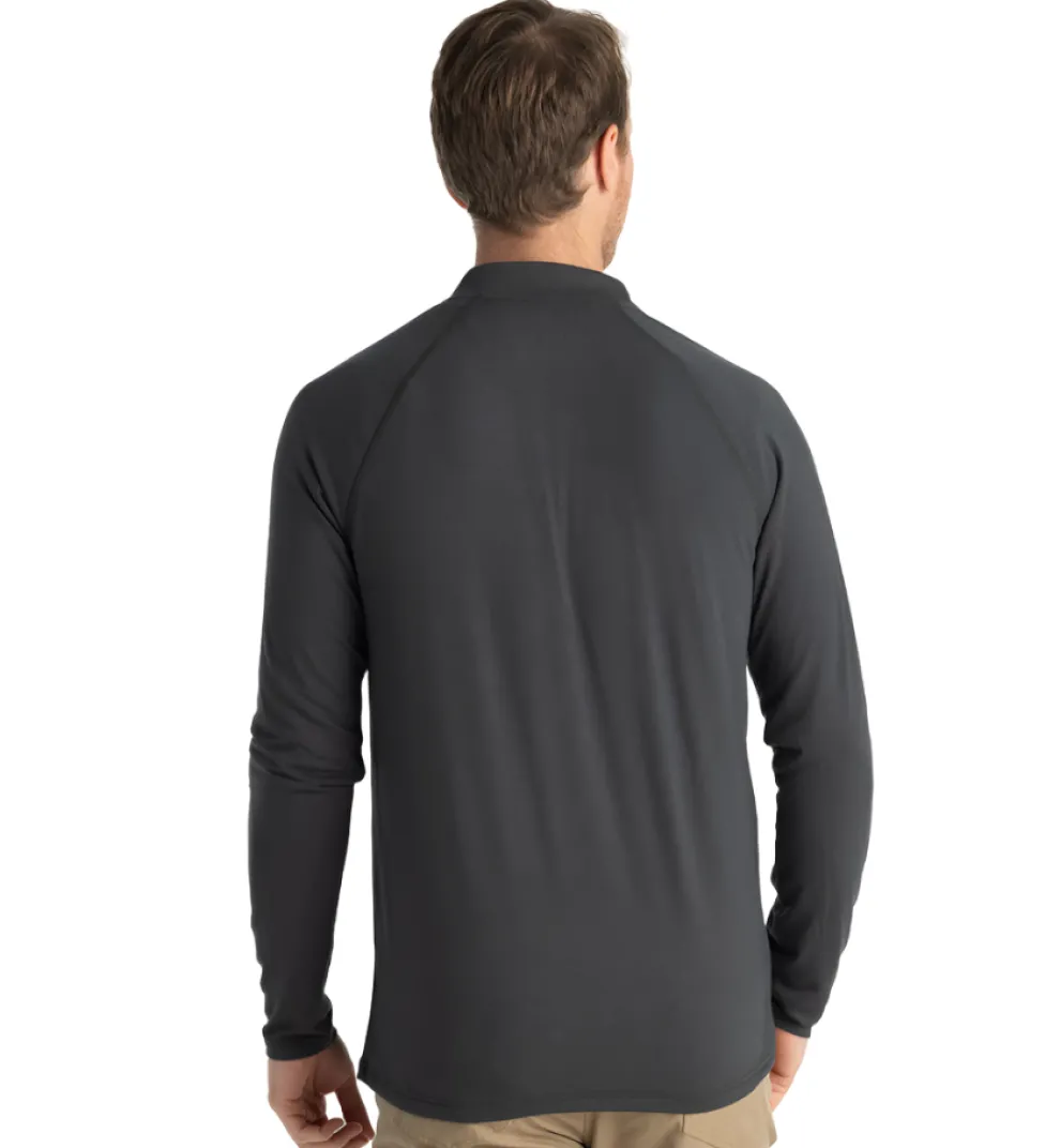 Bamboo Flex Quarter Zip Pullover for Men