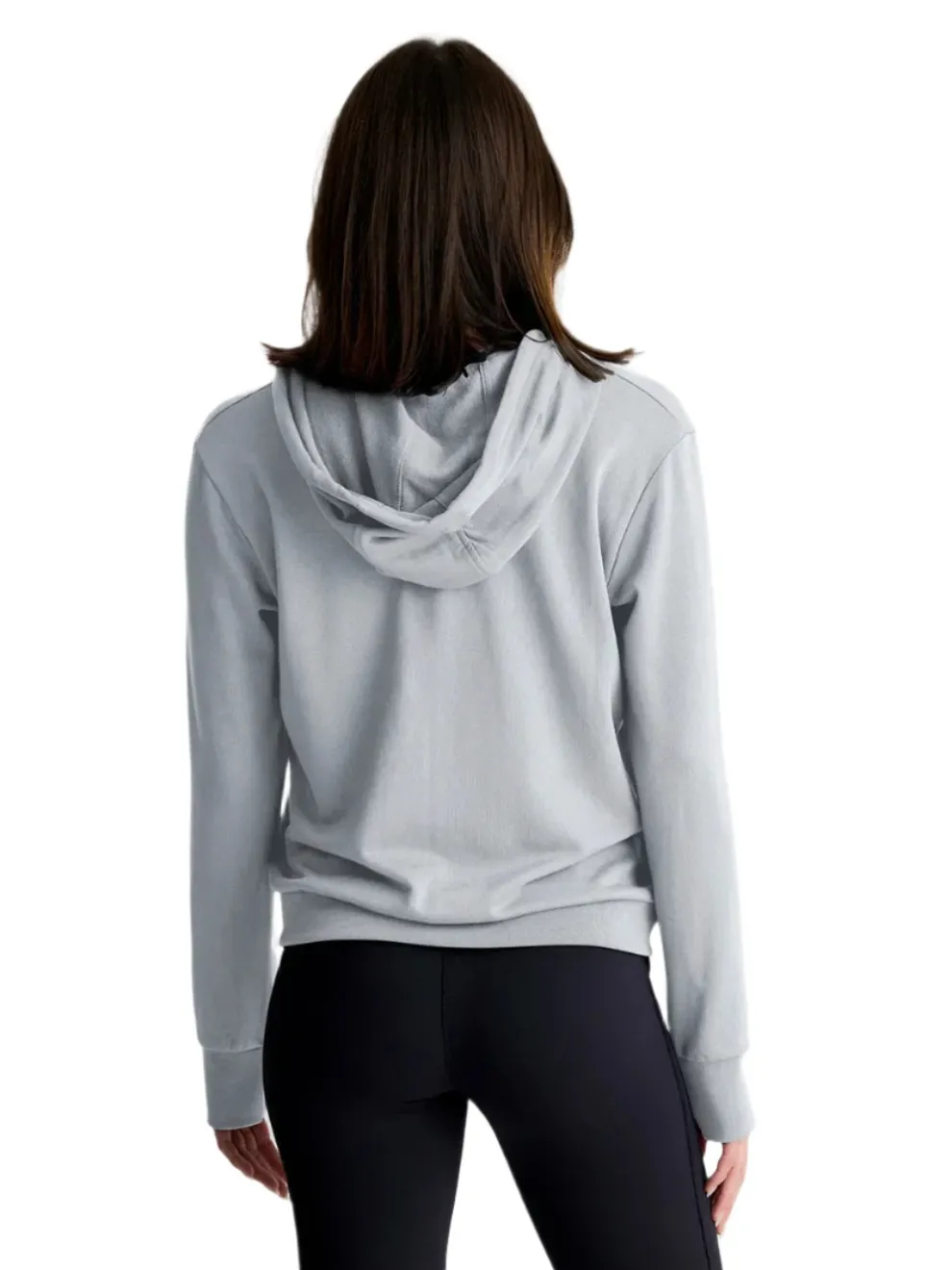 Bamboo Lightweight Fleece Zip Hoodie for Women