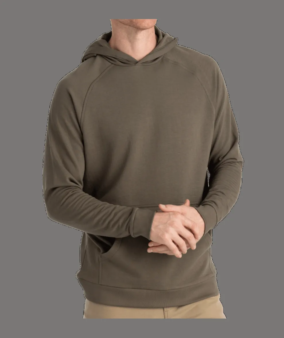 Bamboo Lightweight Fleece Hoodie for Men