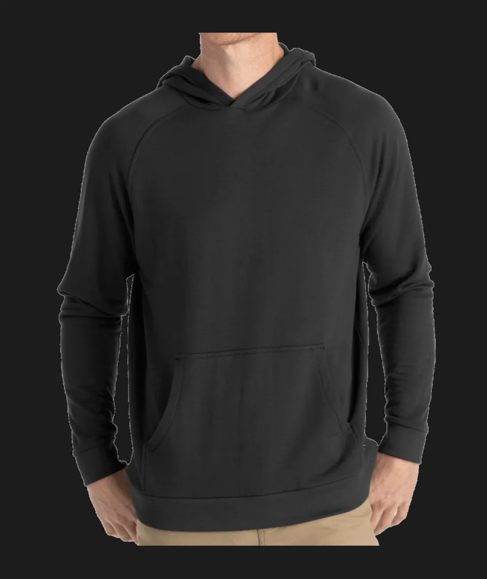 Bamboo Lightweight Fleece Hoodie for Men