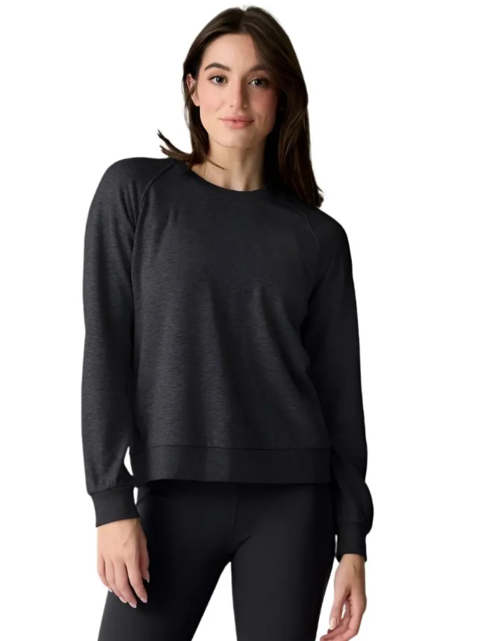 Bamboo Lightweight Fleece Crew for Women