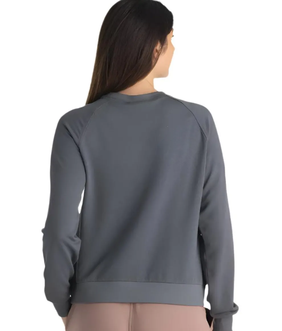 Bamboo Lightweight Fleece Crew for Women