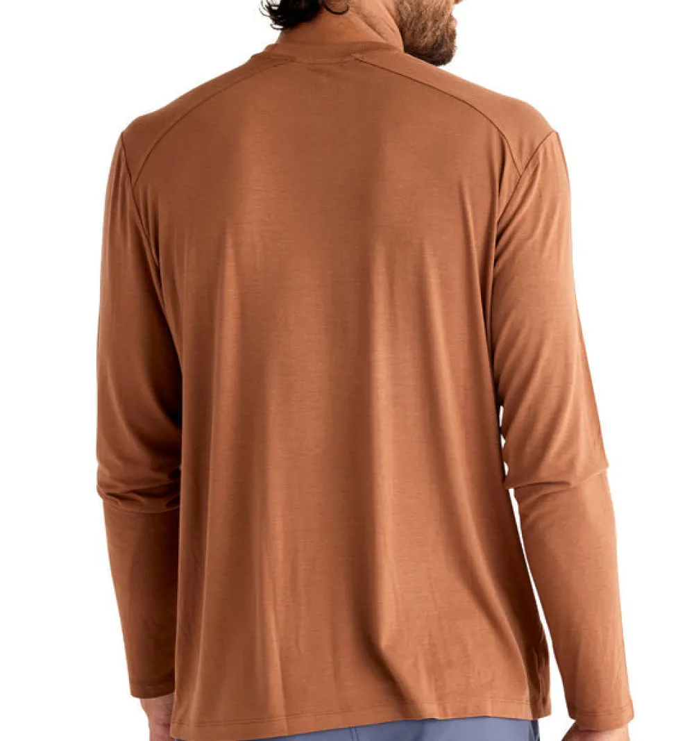 Bamboo Shade Long Sleeve Shirt for Men
