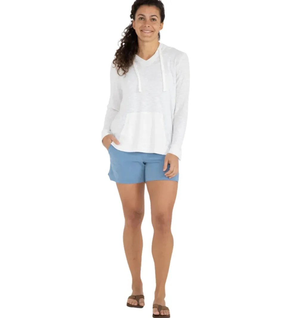 Bamboo Slub Hoodie for Women