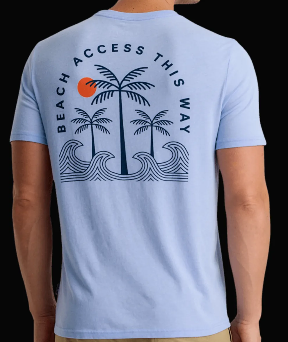 Beach Access Tee for Men