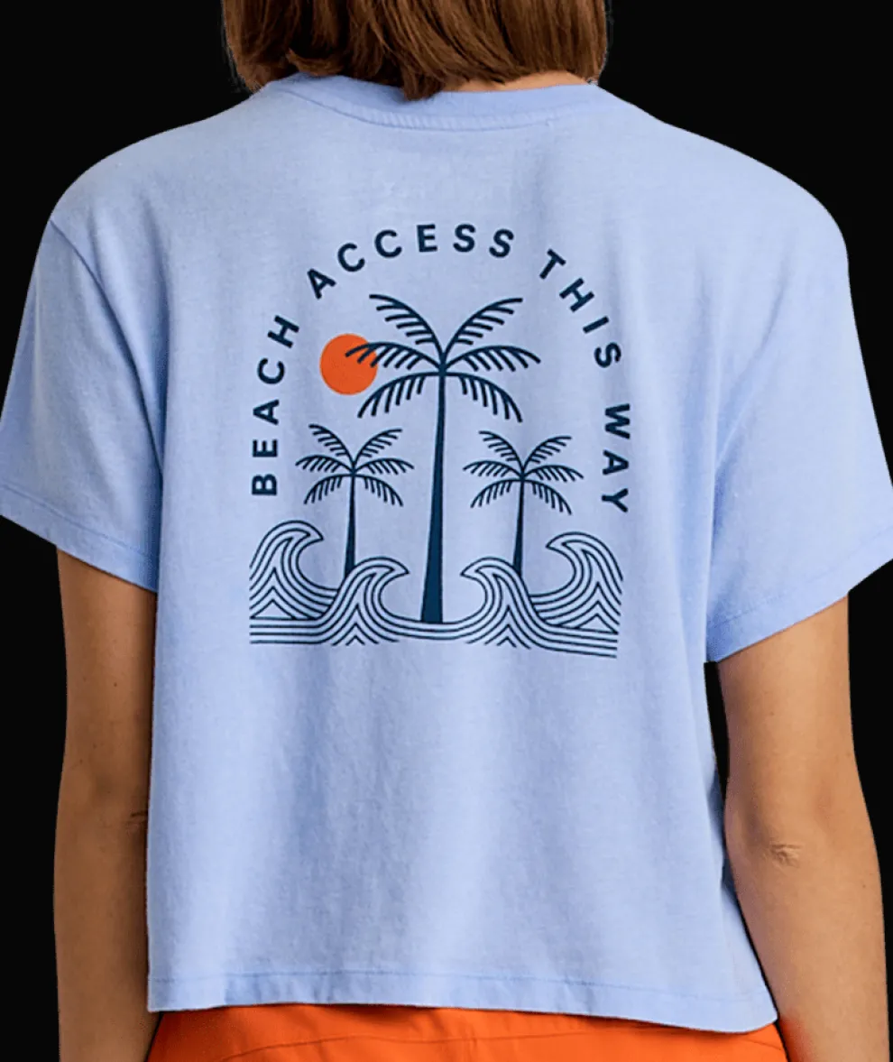 Beach Access Tee for Women