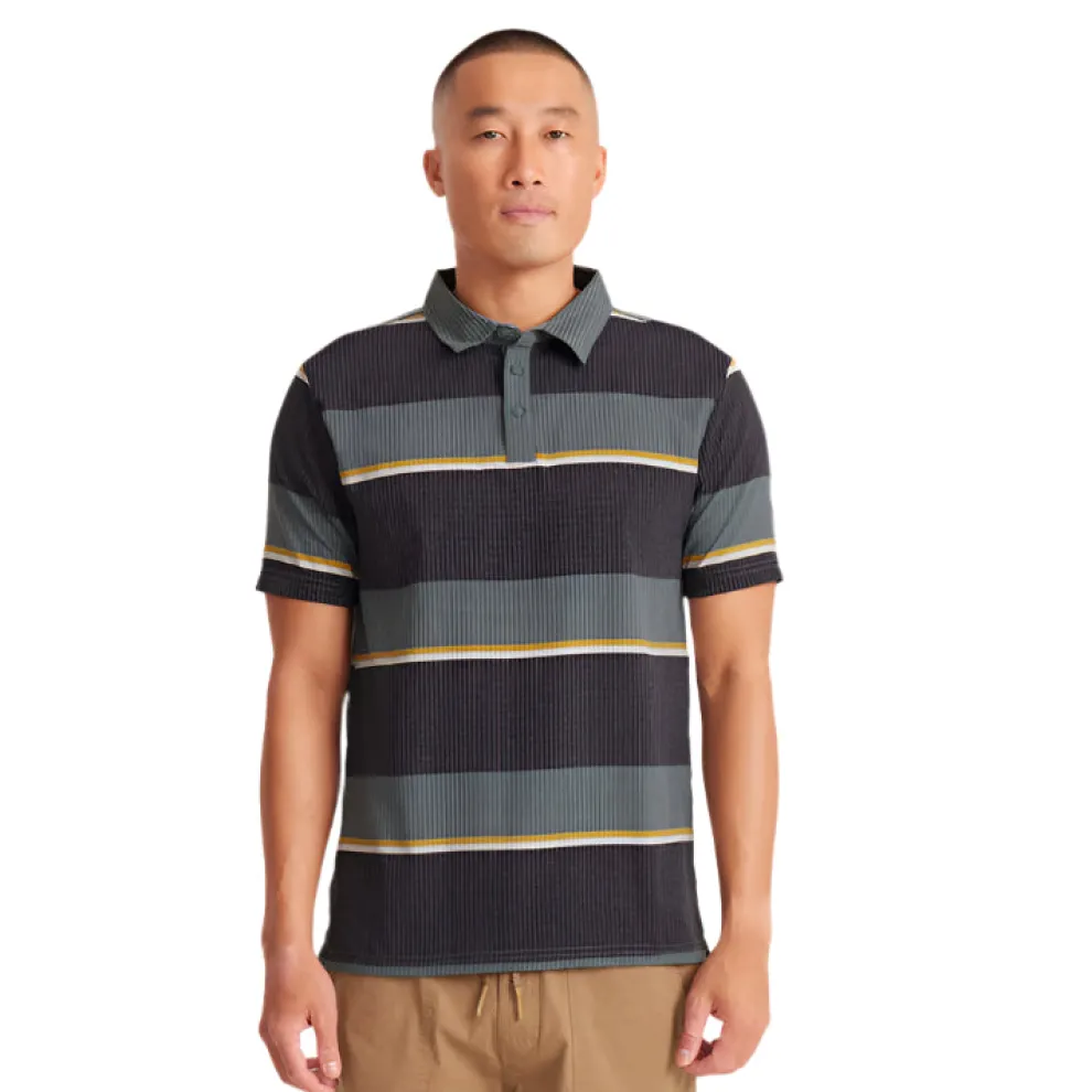 Bless Up Breathable Stretch Polo Shirt