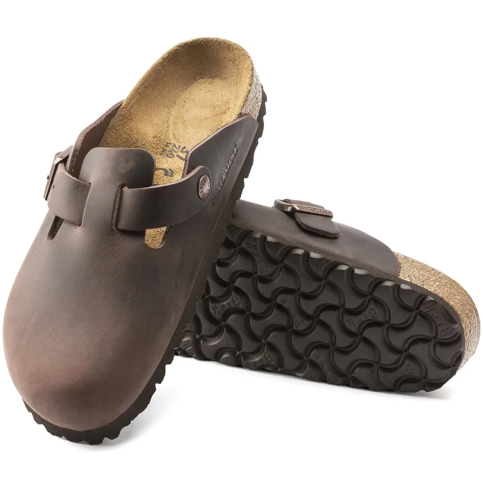 Boston Clog Oiled Leather