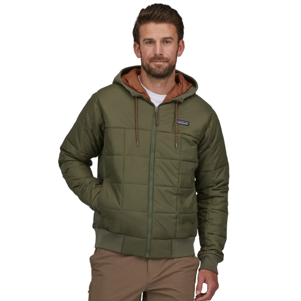 Box Quilted Hoody for Men (SALE)