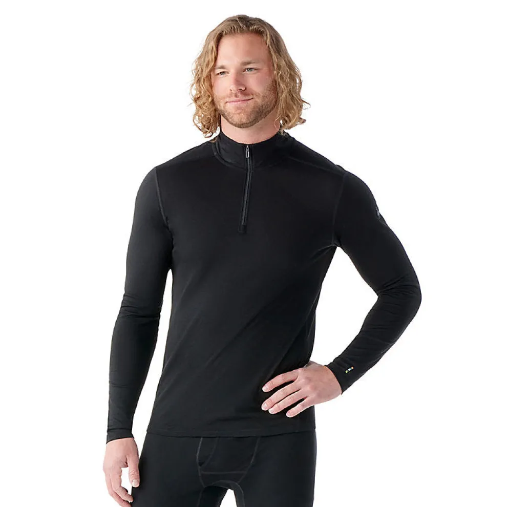Classic All-Season Merino Base Layer 1/4 Zip for Men