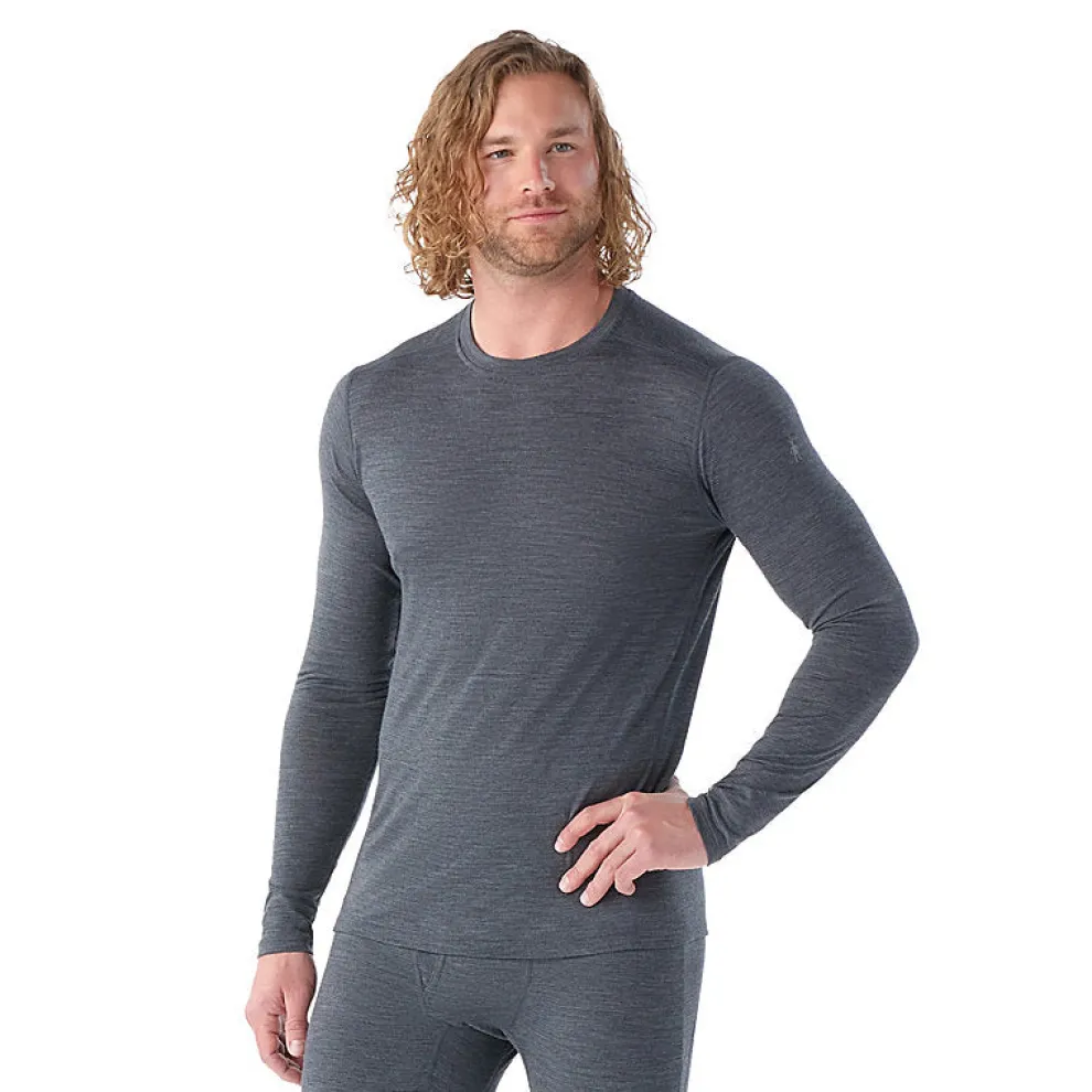 Classic All-Season Merino Base Layer Long Sleeve for Men