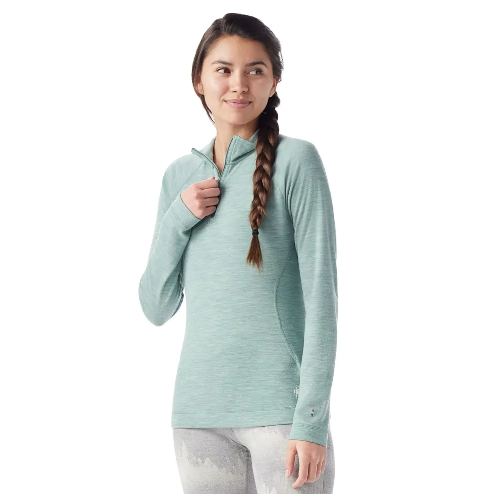 Classic Thermal Merino Base Layer 1/4 Zip for Women
