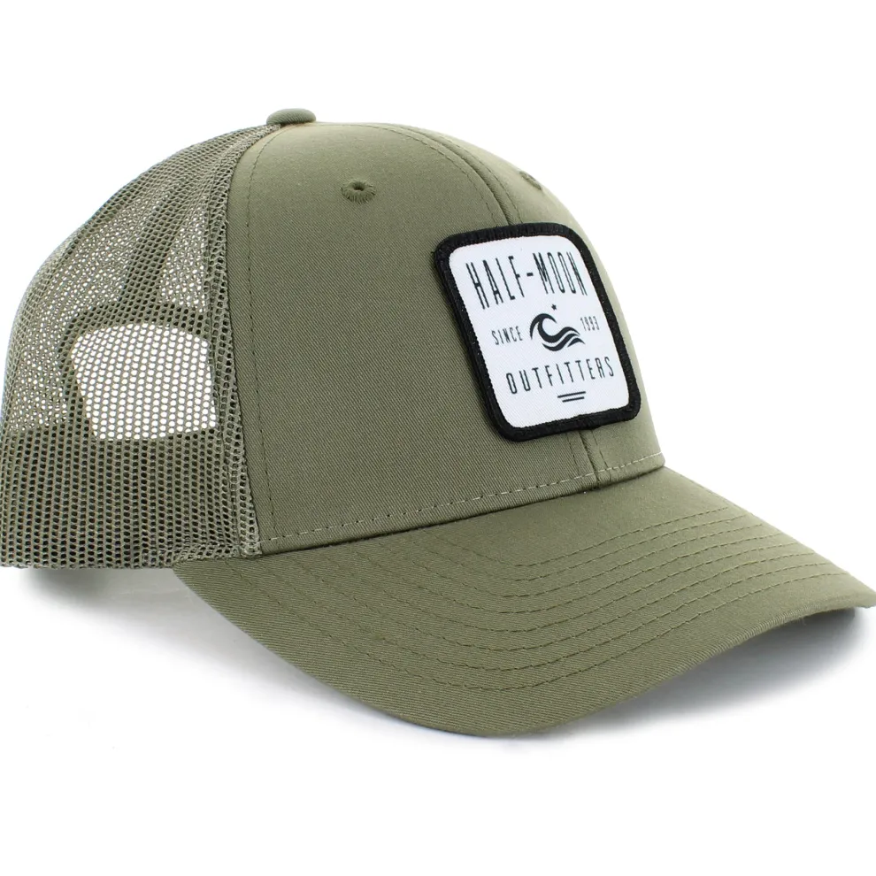 Cosmic Square Badge Trucker Hat