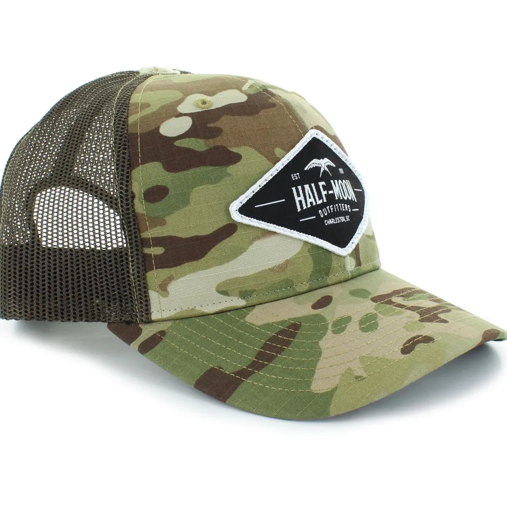 Diamond Bird Multicam Camo Trucker Hat