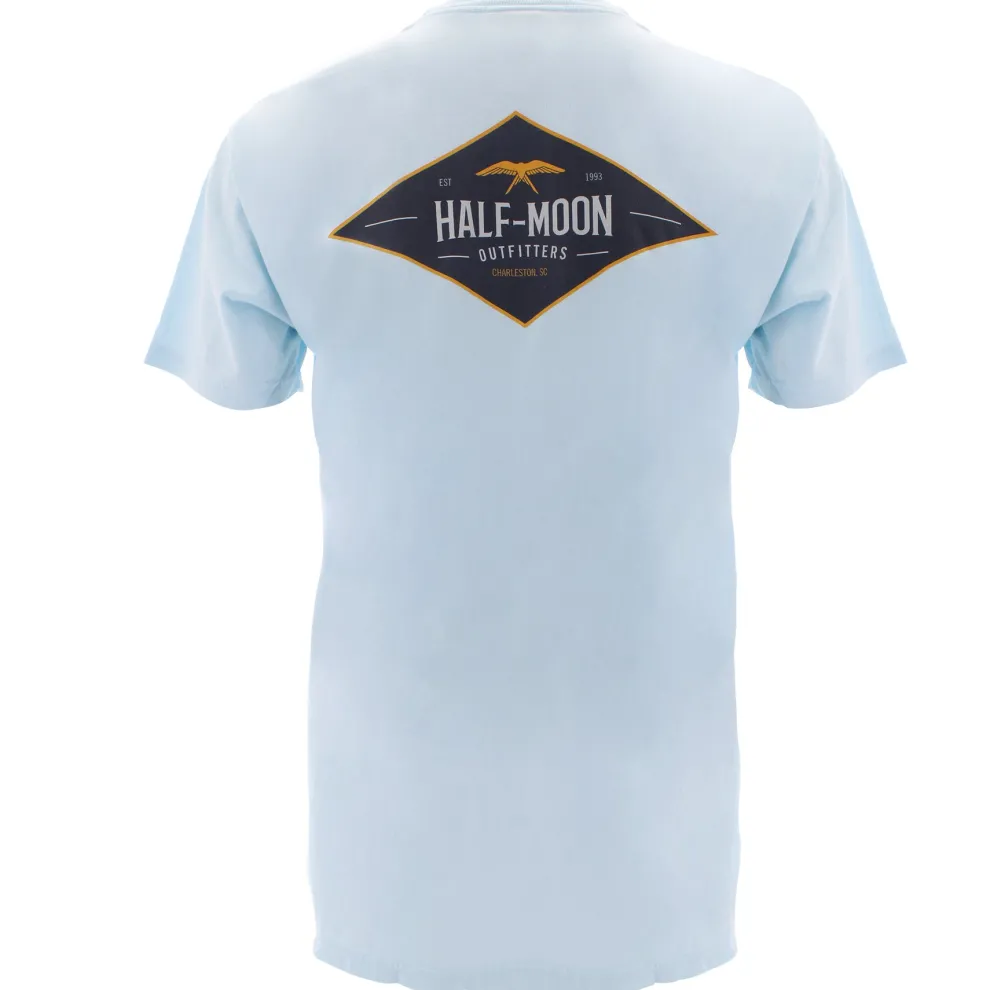 Diamond Bird Short Sleeve Pocket T-Shirt