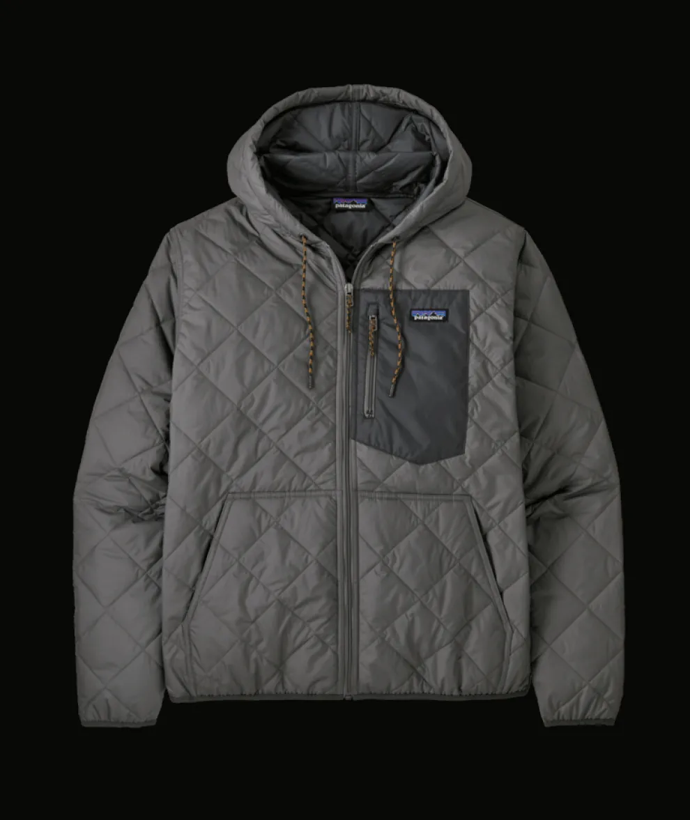 Diamond Quilted Bomber Hoody for Men (SALE)