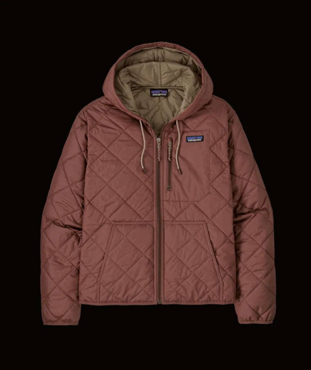 Diamond Quilted Bomber Hoody for Women (SALE)