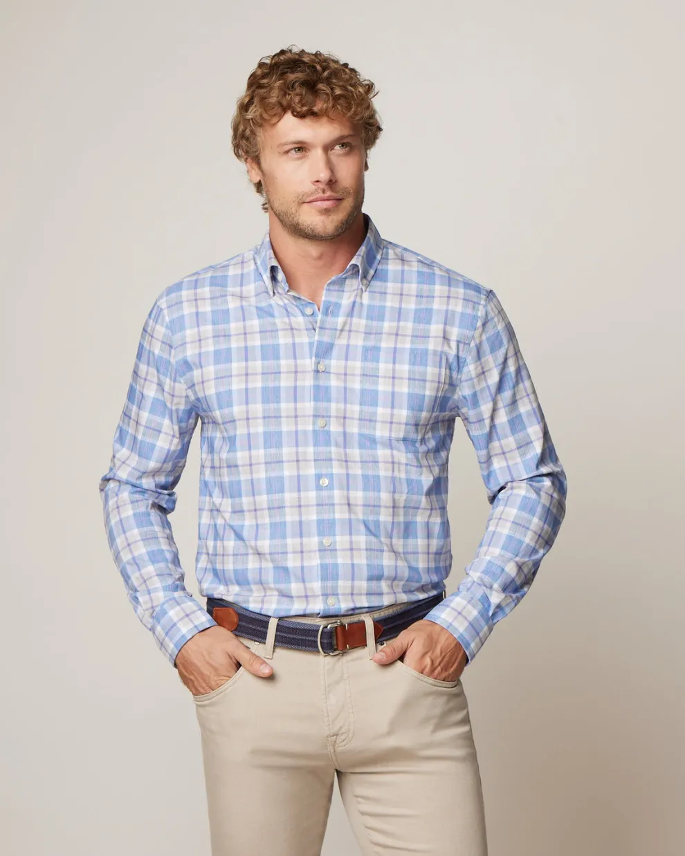 Dume Performance Button Up Shirt for Men (SALE)