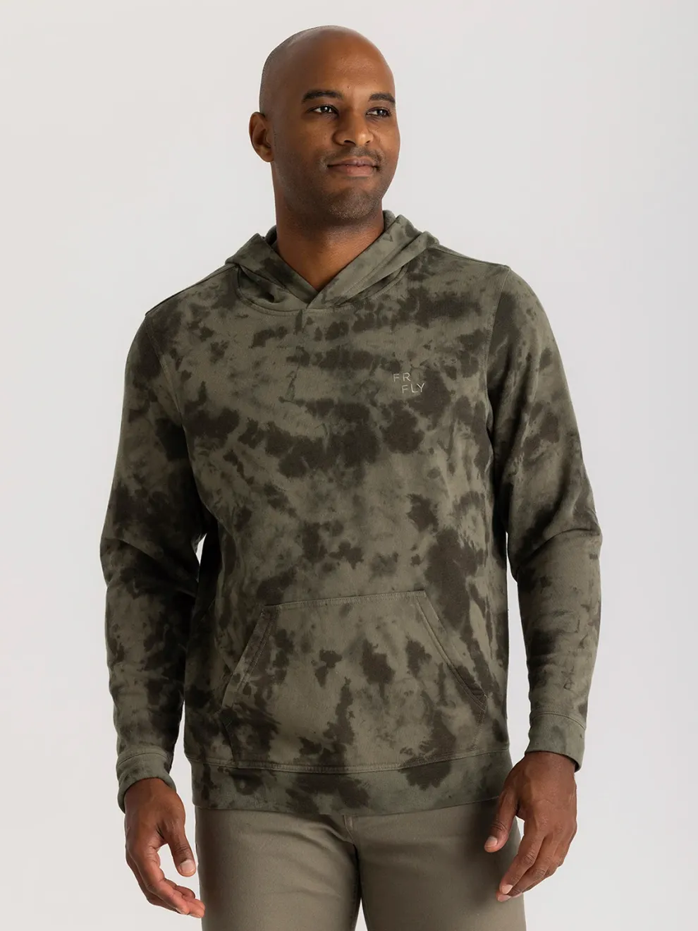 Embroidered Logo Fleece Hoodie for Men (SALE)