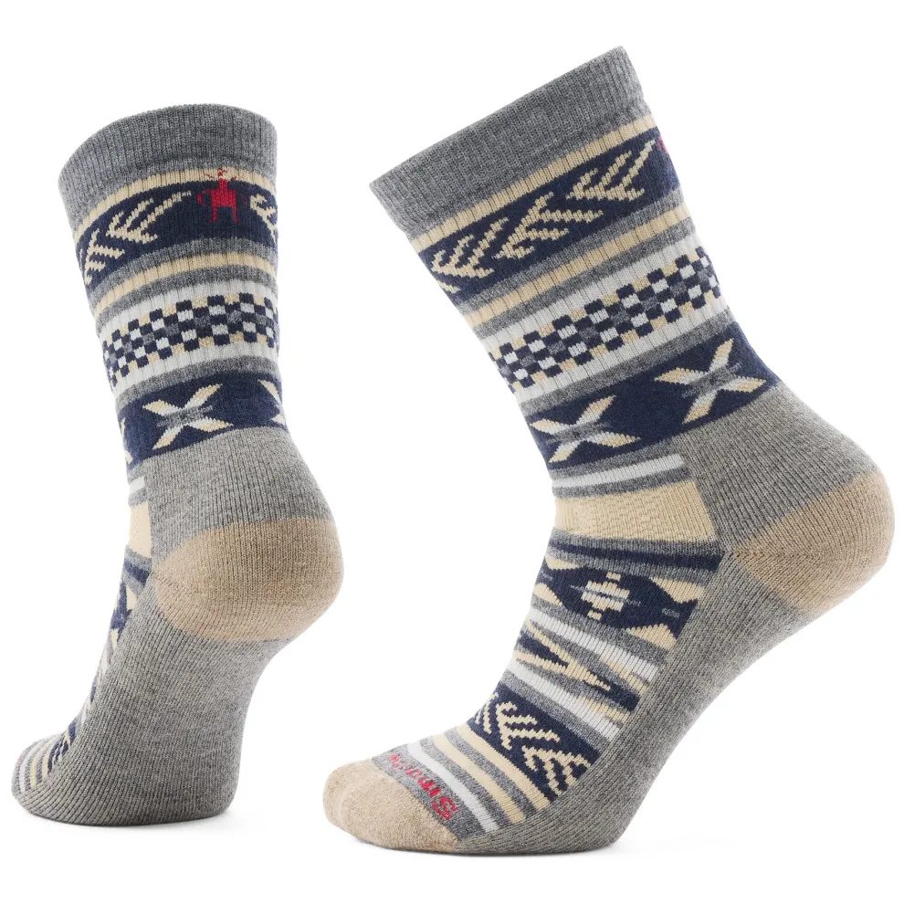 Everyday Cozy Cabin Games Full Cushion Crew Socks