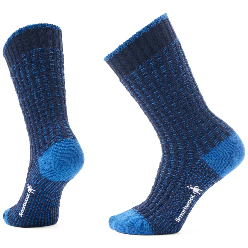 Everyday Cozy Waffle Press Light Cushion Crew Socks