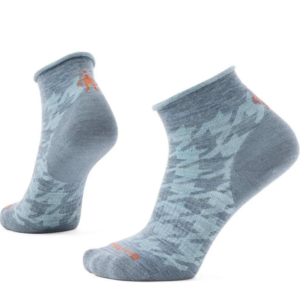 Everyday Lifestyle Hounds Tooth Zero Cushion Ankle Socks