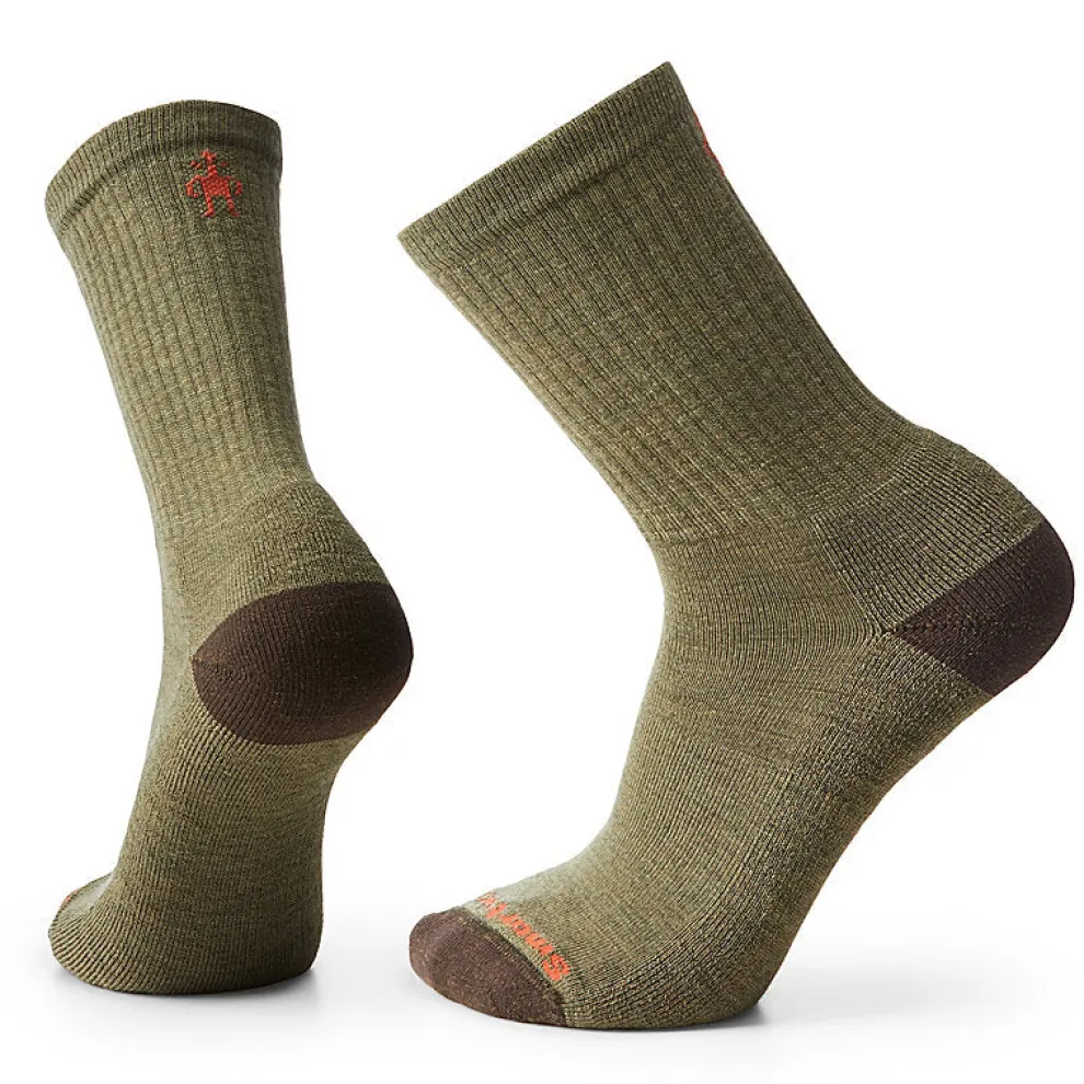 Everyday Solid Rib Crew Socks for Men