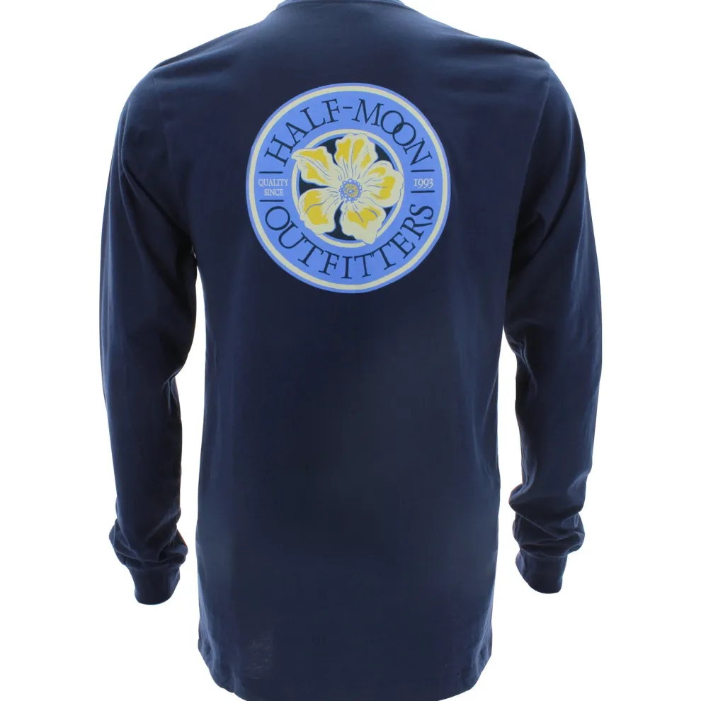 Flower Logo Long Sleeve T-Shirt (FINAL SALE)