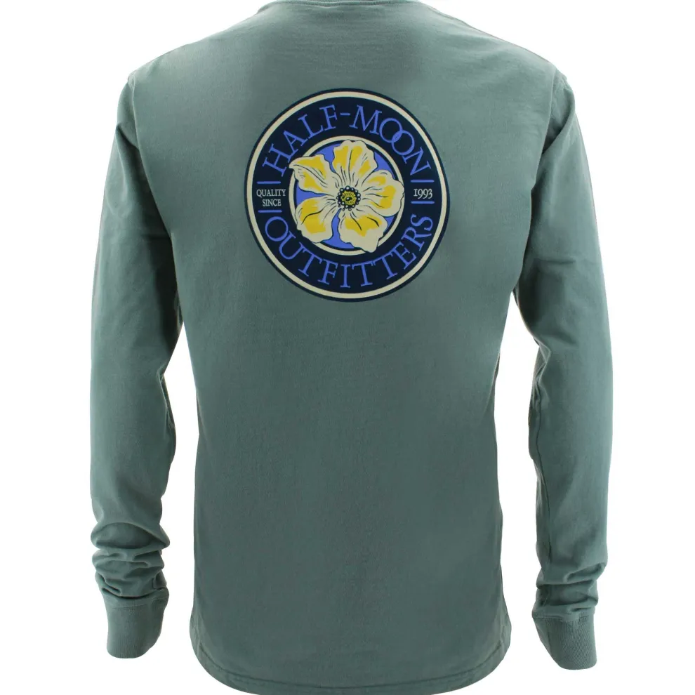 Flower Logo Long Sleeve T-Shirt