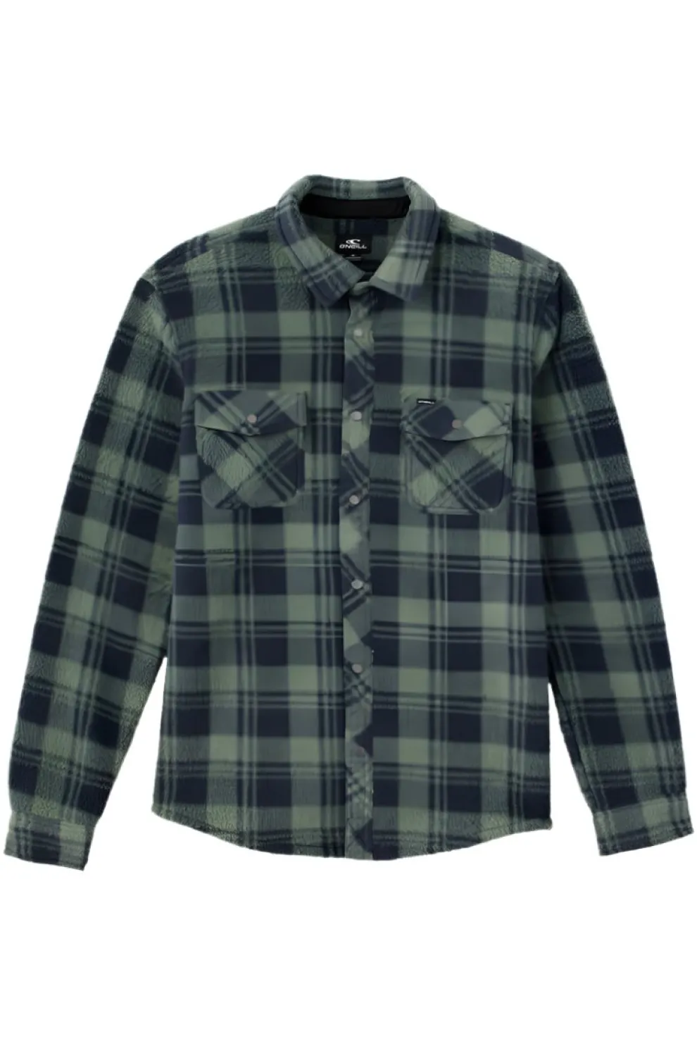 Glacier Plaid High Pile Superfleece Standard Fit Shirt for Men (SALE)