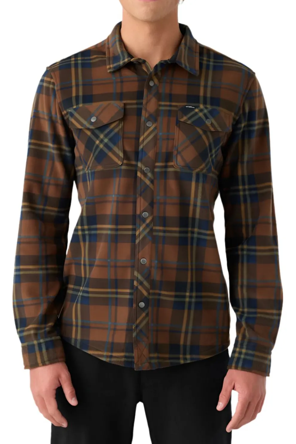 Glacier Plaid Superfleece Overshirt for Men (SALE)