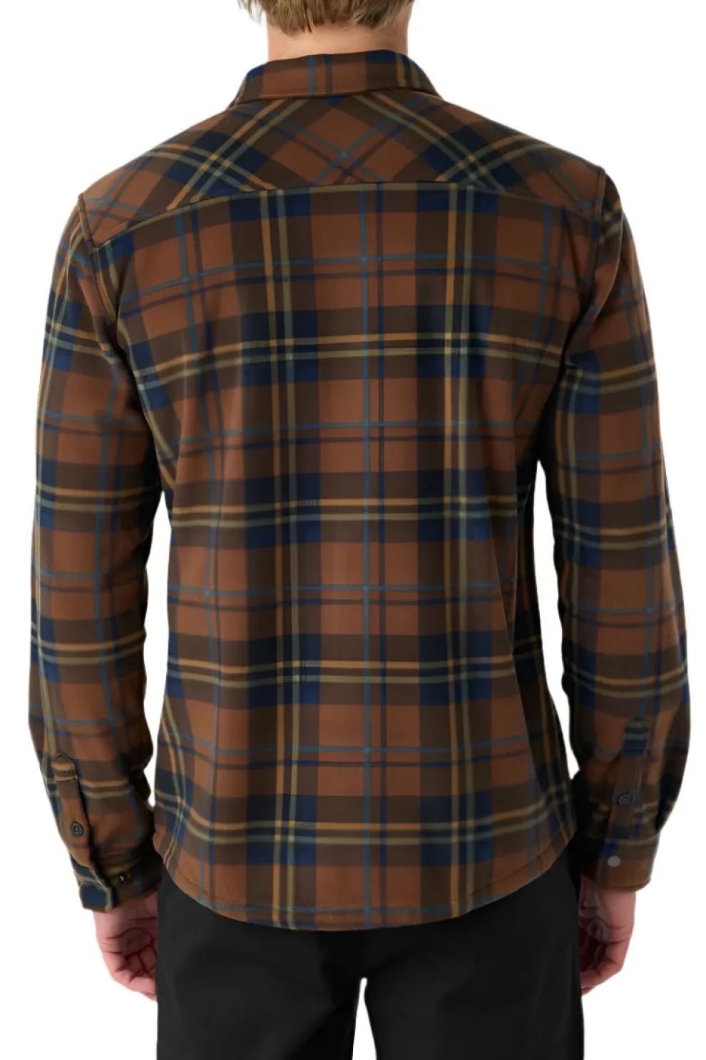 Glacier Plaid Superfleece Overshirt for Men (SALE)