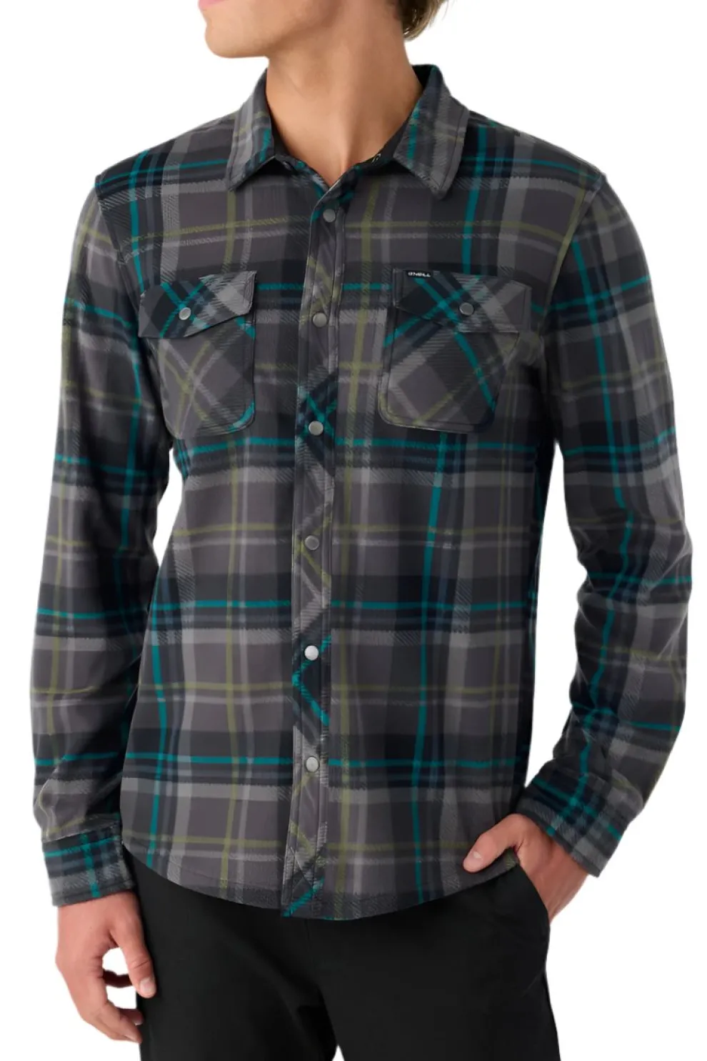 Glacier Plaid Superfleece Overshirt for Men (SALE)