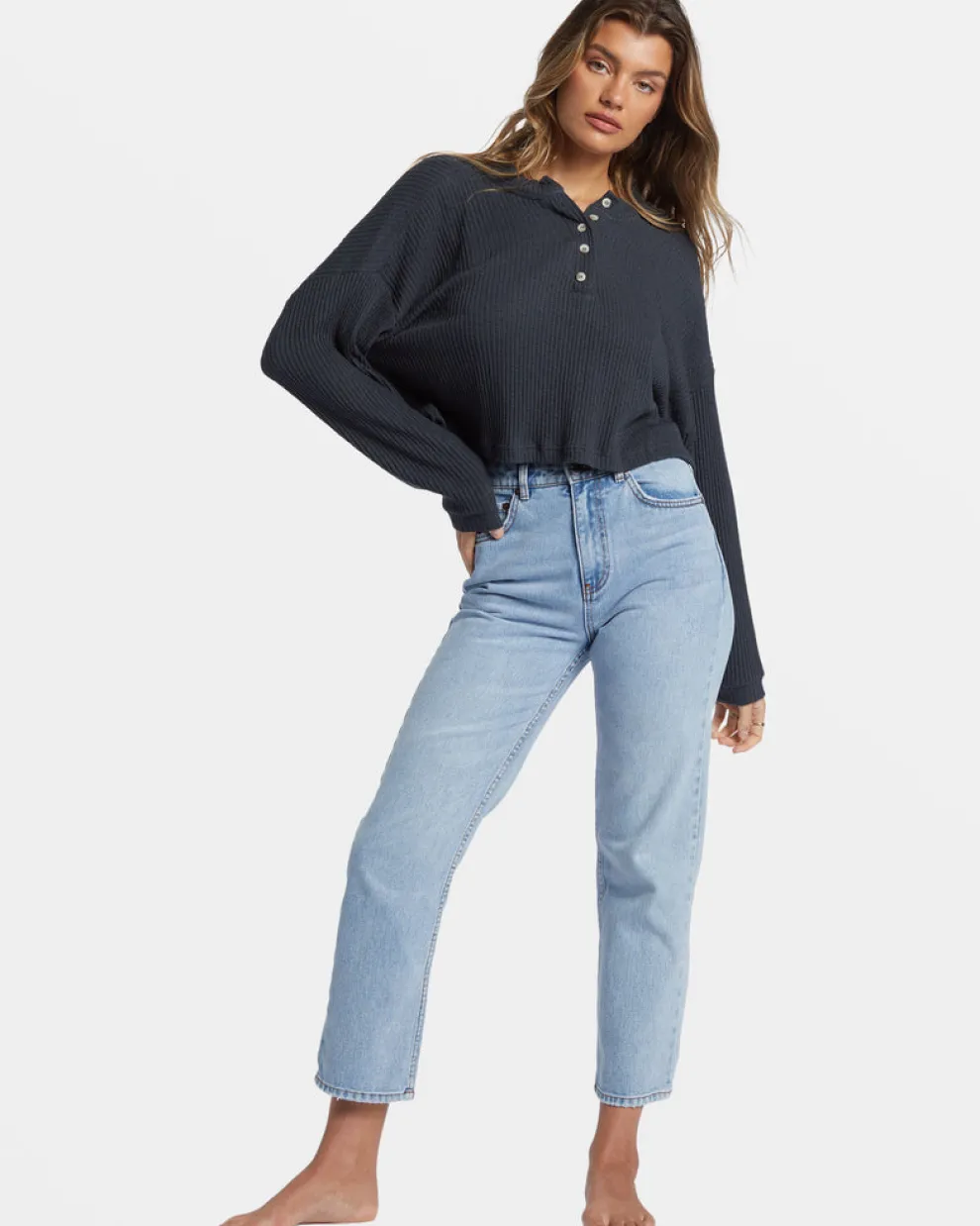 Good Catch Henley T-Shirt for Women (SALE)