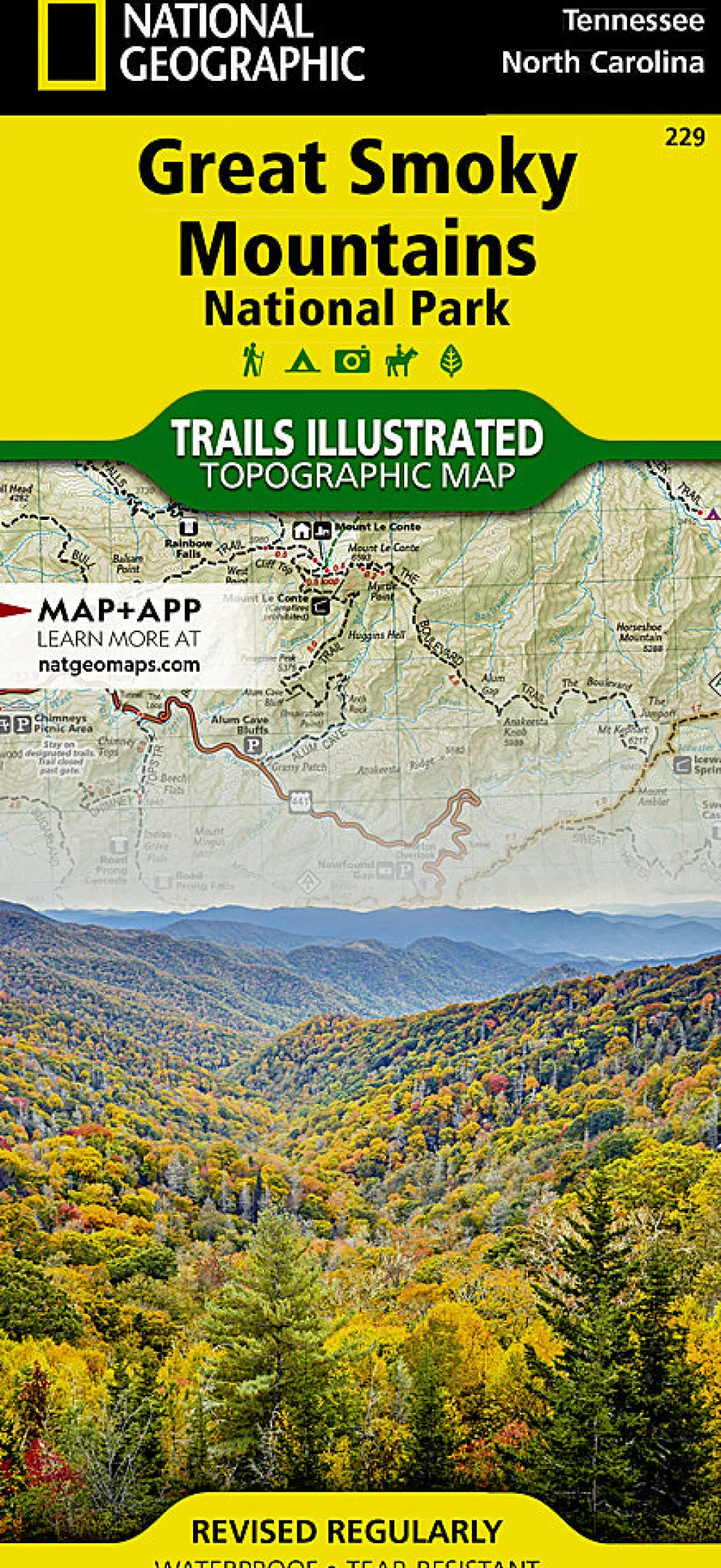 Great Smoky Mountain National Park Map