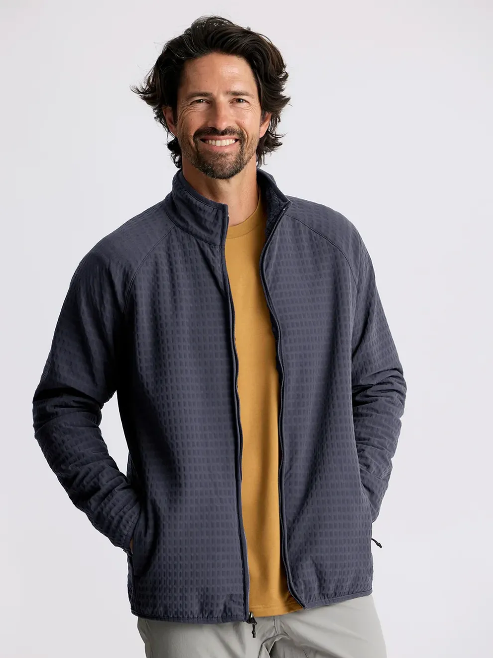 Gridback Fleece Jacket for Men